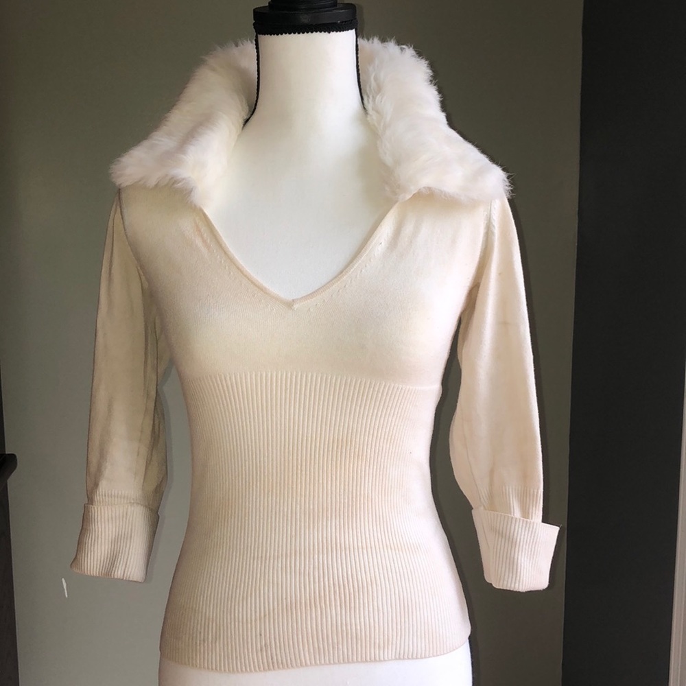 V-neck sweater